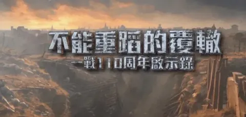 不能重蹈的覆辙·一战110周年启示录 2024封面